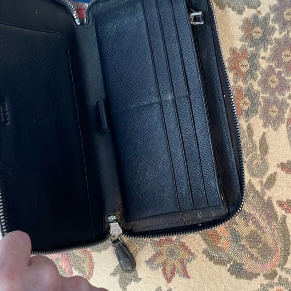 Prada Blue Wristlet Wallet - Picture 11 of 14